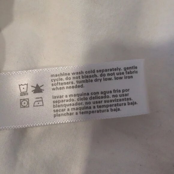 Three dots wide-leg pull on crepe pants. Olive green with white flowers. Comfy w - Picture 11 of 12